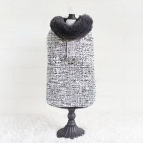 Zha Zha Dog Coat (Color: Alloy, size: LG)
