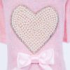 Pearl Heart Dog Sweater