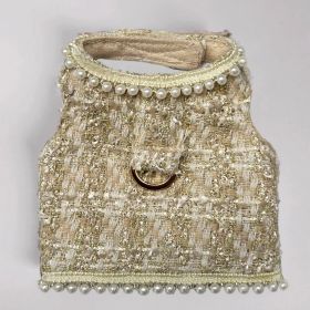 Envogue Dog Harness (Color: Gold Ore, size: LG)