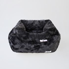 Bella Dog Bed (Color: Black, size: SM)