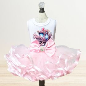 Goddess Dog Tutu Dress Collection (Color: Freya, size: SM)