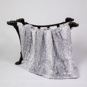 Cashmere Dpg Blankets (Color: Silver Fawn, size: Throw)